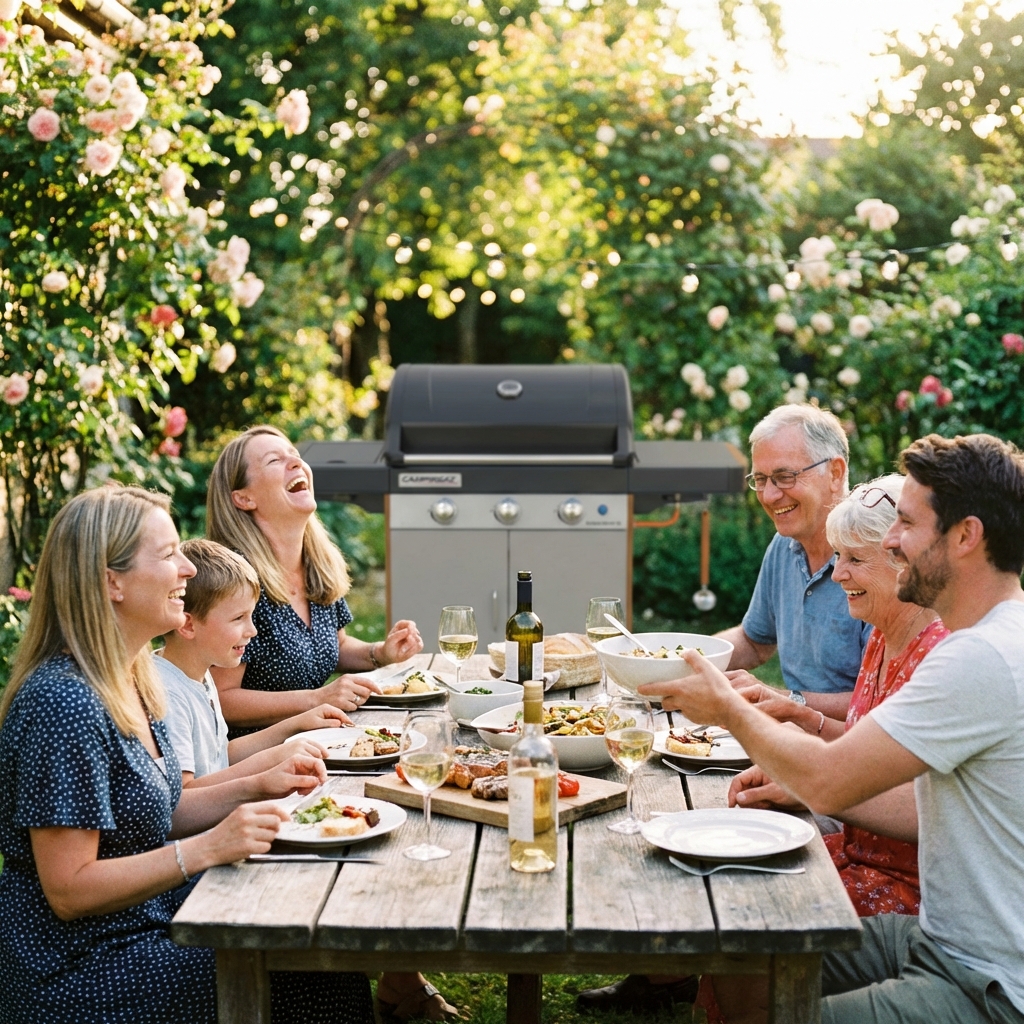 Family Dining with Campingaz